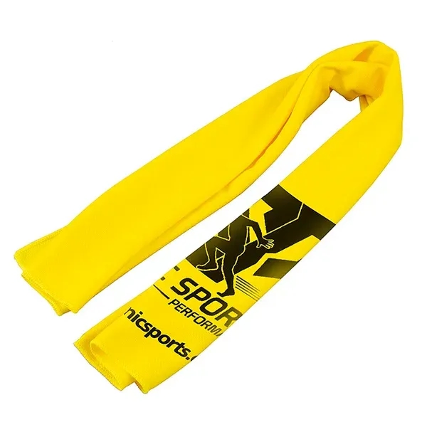 12" x 32" cooling towel made from 100% eco-friendly microfiber polyester.... from ASI 62660 Innovation Line