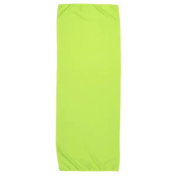 12" x 32" cooling towel made from 100% eco-friendly microfiber polyester.... from ASI 62660 Innovation Line