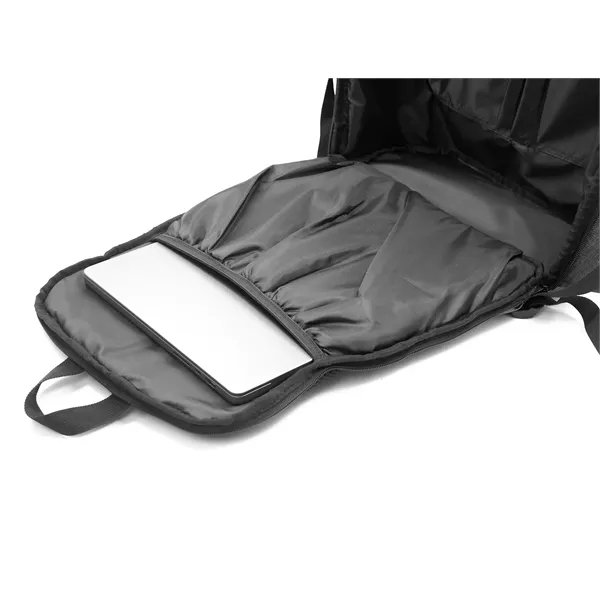 Simple anti-theft flap design.  Recycled PET bottles are used to... from ASI 68507 The Magnet Group / The Bag Factory®