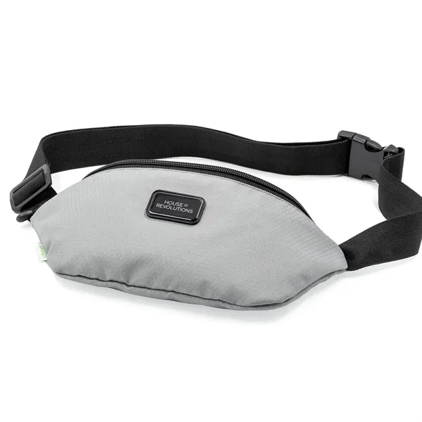 Fanny pack made from recycled PET bottles with an adjustable strap.... from ASI 68507 The Magnet Group / The Bag Factory®