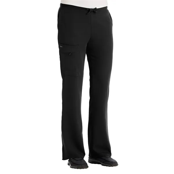 Half Elastic Half Drawstring Zipper Pocket Pant... from ASI 86018 Scrub Authority / Uniform Stores
