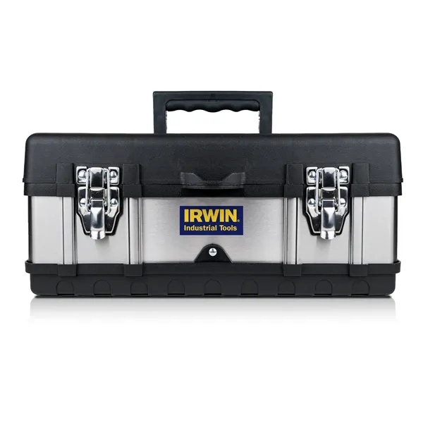 16" Stainless Steel Tool Box with Removable Tray... from ASI 62192 Illinois Glove Co / IGC Promo