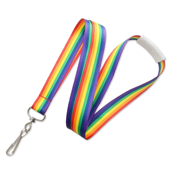 Offer your customers a unique and colorful lanyard solution. Available same... from ASI 79898 Promovision / PROMOVISION