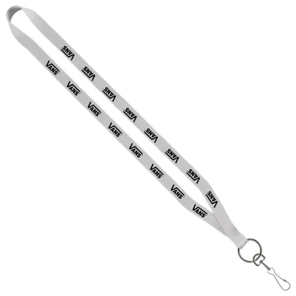 1/2" x 16" economy polyester lanyard with sewn metal swivel snap... from ASI 88060 Snugz/USA Inc / SnugZ USA®