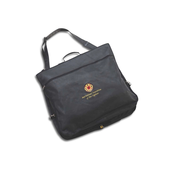 Full grain leather hanging garment bag.... from ASI 97490 ZZ REMOVED - Winston Manufacturing / Wizzer/Winston Leather