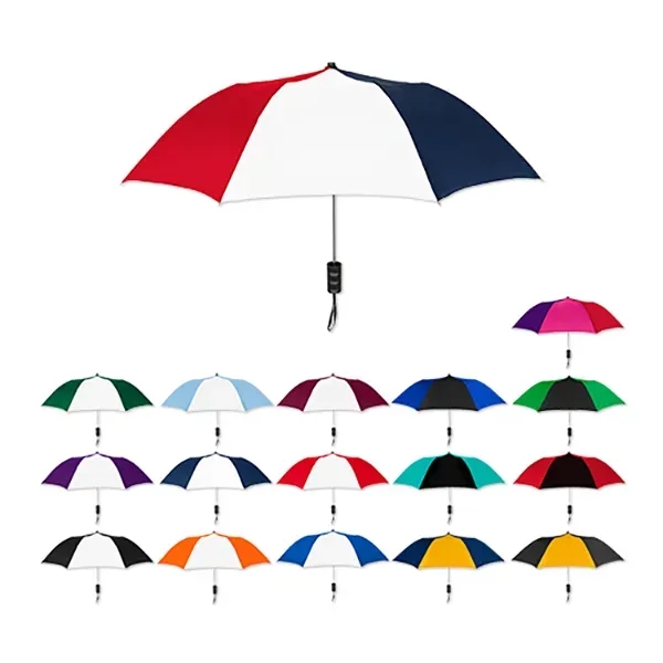42" folding umbrella with eight panels and metal shaft.... from ASI 98360 WOWLine