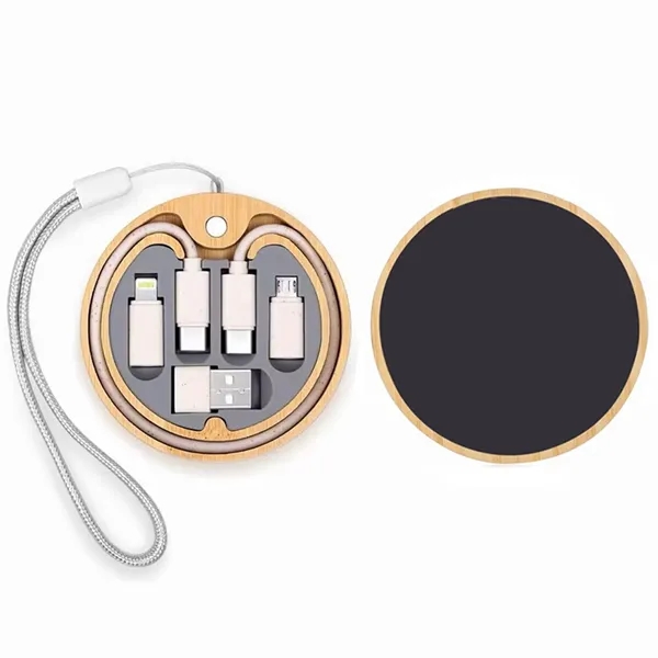 15W wireless charger with a light up logo attached to a... from ASI 90859 Tempo Industries Inc / Tempo Tempoline