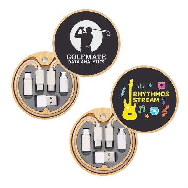 15W wireless charger with a light up logo attached to a... from ASI 90859 Tempo Industries Inc / Tempo Tempoline