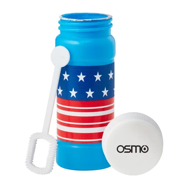 2 oz. bottle of bubbles with an imprint on the cap.... from ASI 63549 Jornik Manufacturing Corp / Jornik