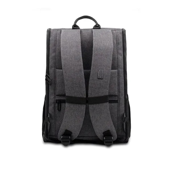 Water-repellent, polyester backpack with multiple compartments.... from ASI 68507 The Magnet Group / The Bag Factory®