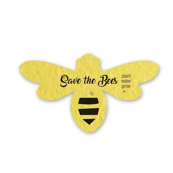 Seed Paper Shape Card, Droplet... from ASI 40646 Bloomin Promotions / Bloomin' Promotions™