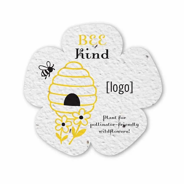 Seed Paper Shape Card, Tennis Shoe... from ASI 40646 Bloomin Promotions / Bloomin' Promotions™