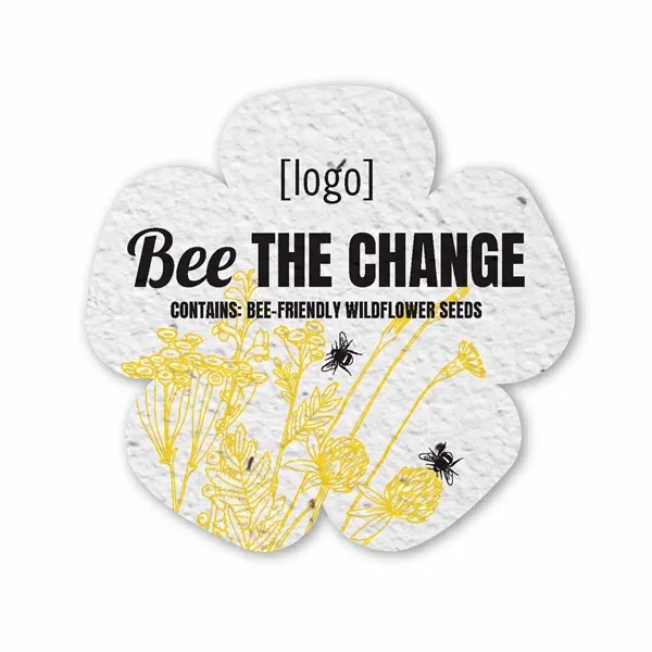 Seed Paper Shape Card, Tennis Shoe... from ASI 40646 Bloomin Promotions / Bloomin' Promotions™