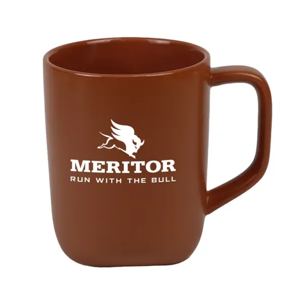 18 oz. ceramic mug with wooden lid.... from ASI 88060 Snugz/USA Inc