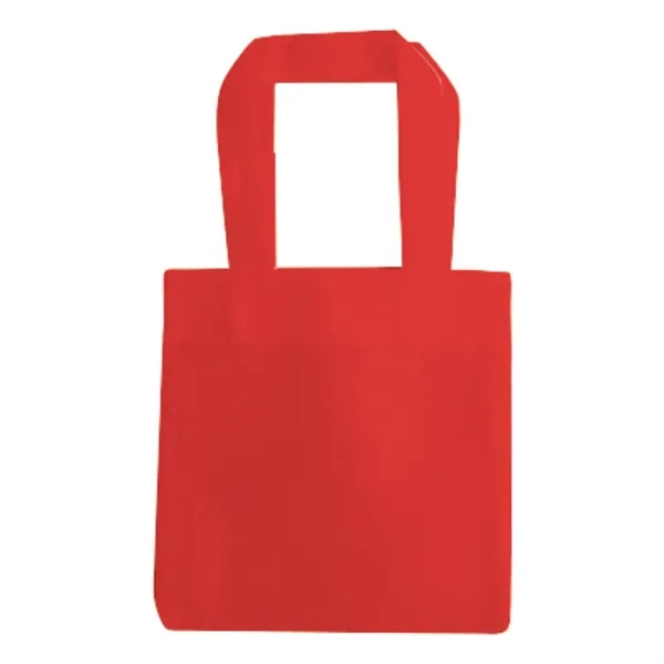 Non woven mini tote bag plus 1 color silkscreen imprint on... from ASI 37218 Athena Promo (tm)
