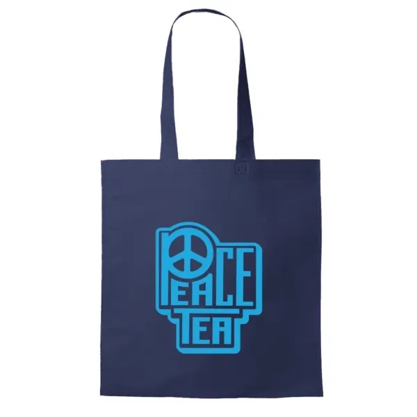 13.5" x 14.5" non-woven, reusable tote bag with 26.5" reinforced straps.... from ASI 88060 Snugz/USA Inc
