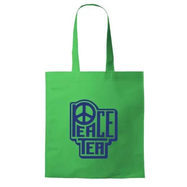 13.5" x 14.5" non-woven, reusable tote bag with 26.5" reinforced straps.... from ASI 88060 Snugz/USA Inc