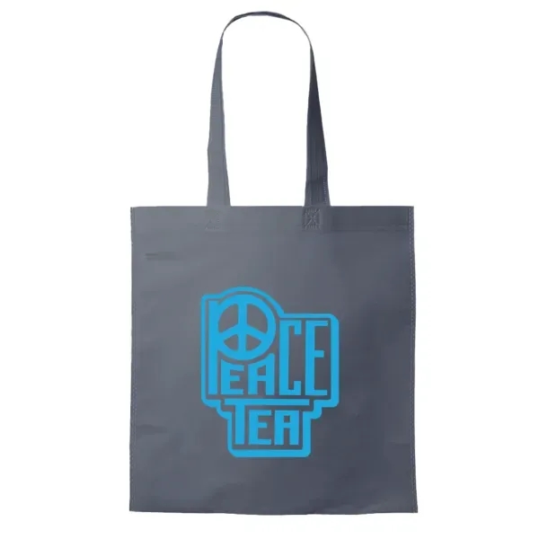 13.5" x 14.5" non-woven, reusable tote bag with 26.5" reinforced straps.... from ASI 88060 Snugz/USA Inc