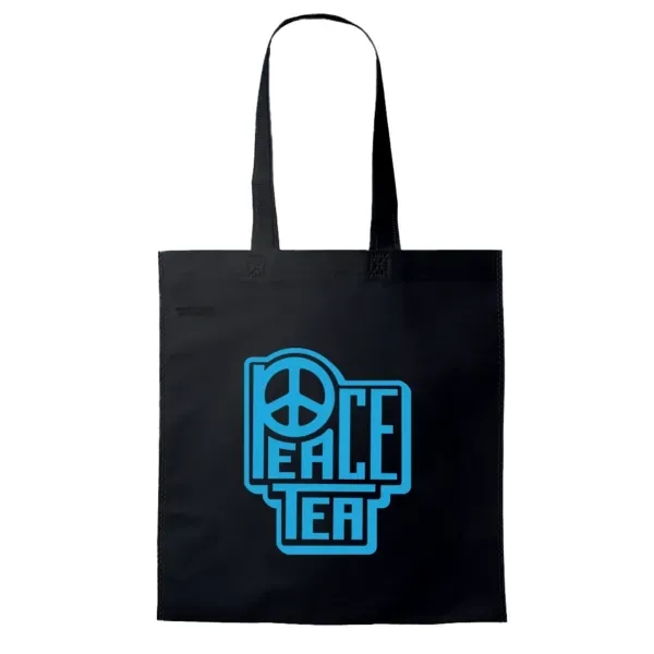 13.5" x 14.5" non-woven, reusable tote bag with 26.5" reinforced straps.... from ASI 88060 Snugz/USA Inc