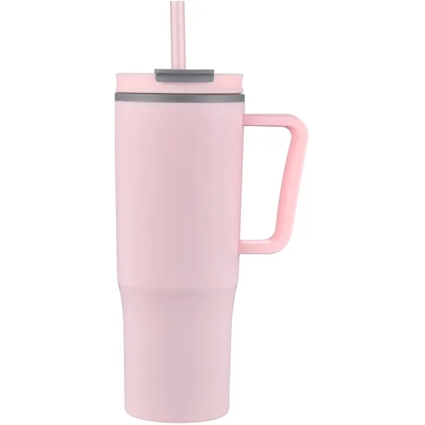 Stay refreshed wherever you are with chic pastel colored travel mugs!... from ASI 55675 Galaxy Balloons Inc