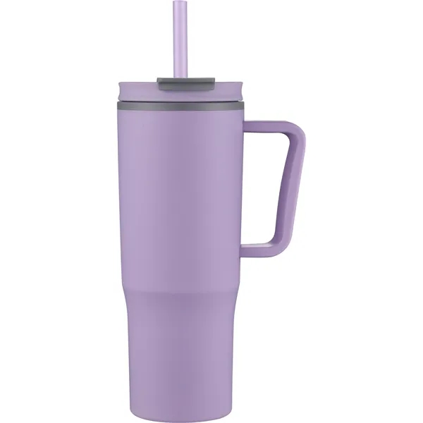 Stay refreshed wherever you are with chic pastel colored travel mugs!... from ASI 55675 Galaxy Balloons Inc
