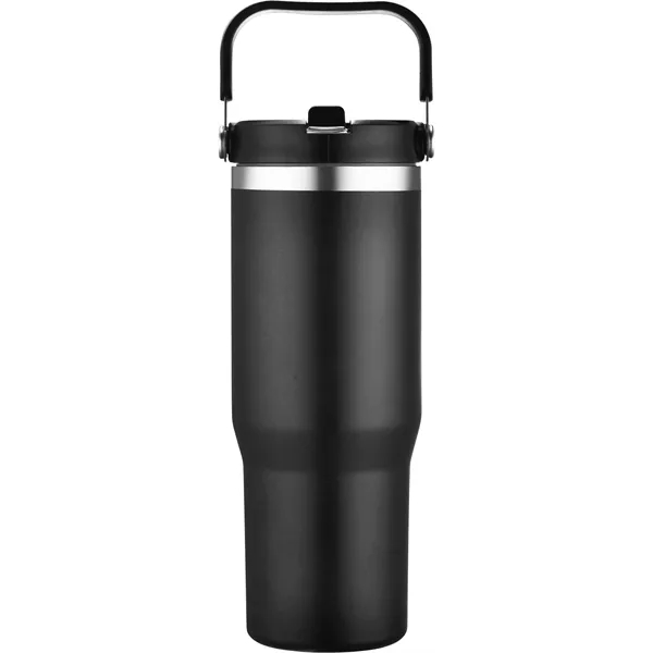 This 30 oz stainless steel bottle features a built-in straw and... from ASI 55675 Galaxy Balloons Inc