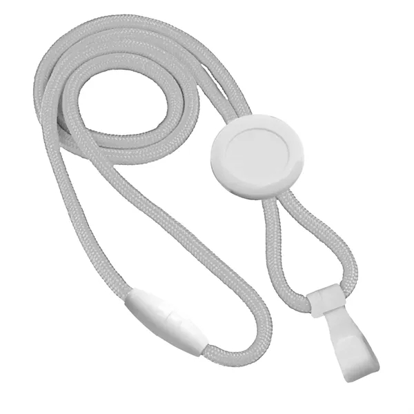 No-flip lanyard with "twist-free" wide plastic hook and 3/4" slider. Guaranteed... from ASI 79898 Promovision / PROMOVISION