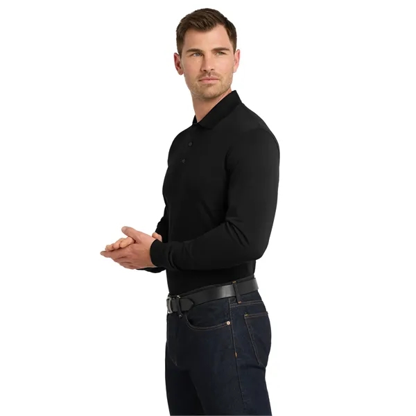 Port Authority EZCotton Long Sleeve Polo.... from ASI 84863 SanMar