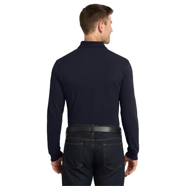 Port Authority EZCotton Long Sleeve Polo.... from ASI 84863 SanMar