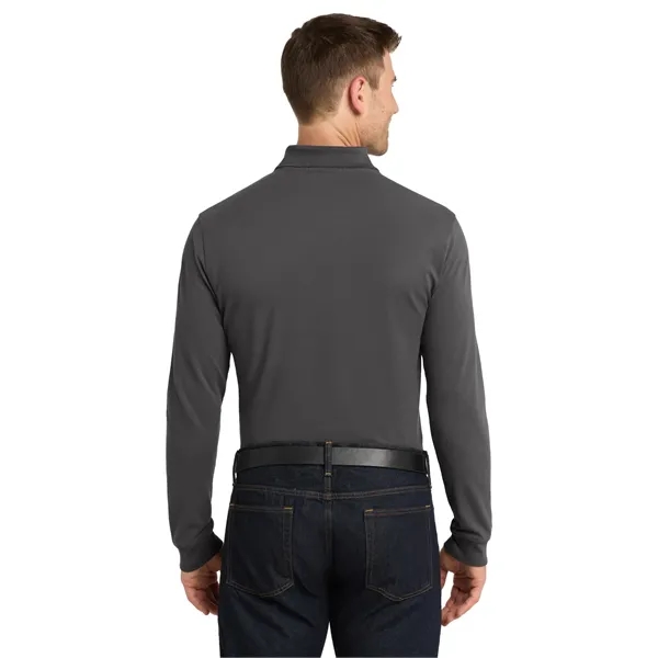 Port Authority EZCotton Long Sleeve Polo.... from ASI 84863 SanMar