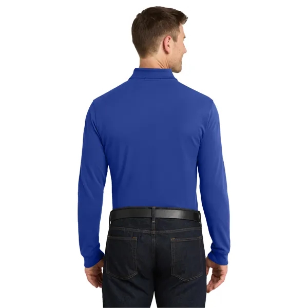 Port Authority EZCotton Long Sleeve Polo.... from ASI 84863 SanMar