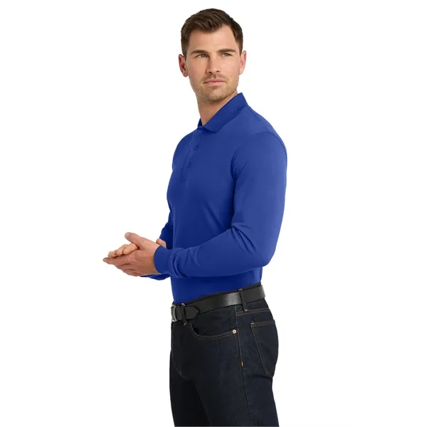 Port Authority EZCotton Long Sleeve Polo.... from ASI 84863 SanMar
