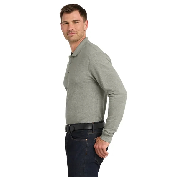 Port Authority EZCotton Long Sleeve Polo.... from ASI 84863 SanMar