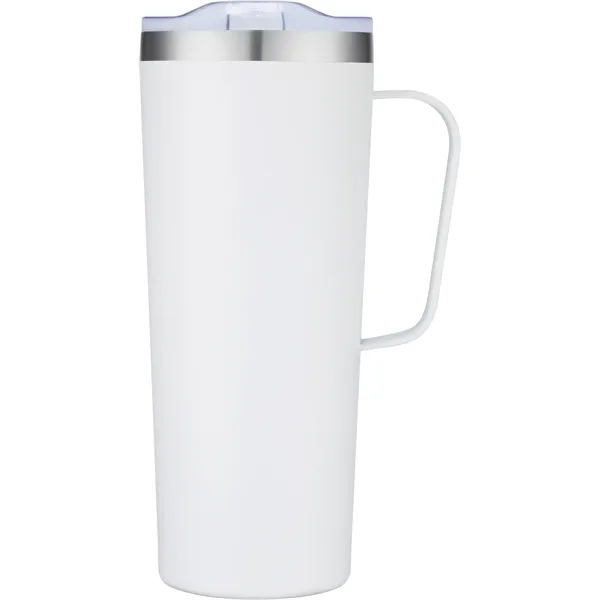 28 oz. stainless steel, double wall mug with a vacuum-sealed lid... from ASI 55675 Galaxy Balloons Inc
