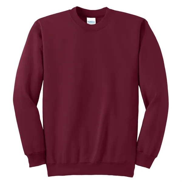 PORT & COMPANY® ESSENTIAL FLEECE CREWNECK SWEATSHIRT... from ASI 30208 A P Specialties / AP Specialties