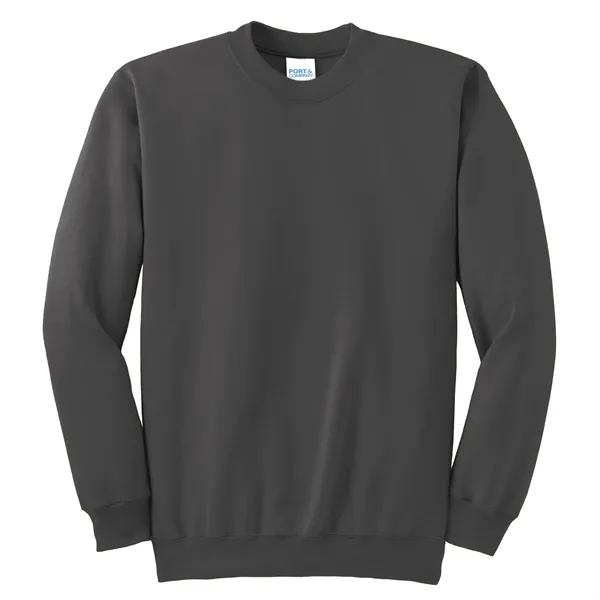 PORT & COMPANY® ESSENTIAL FLEECE CREWNECK SWEATSHIRT... from ASI 30208 A P Specialties / AP Specialties