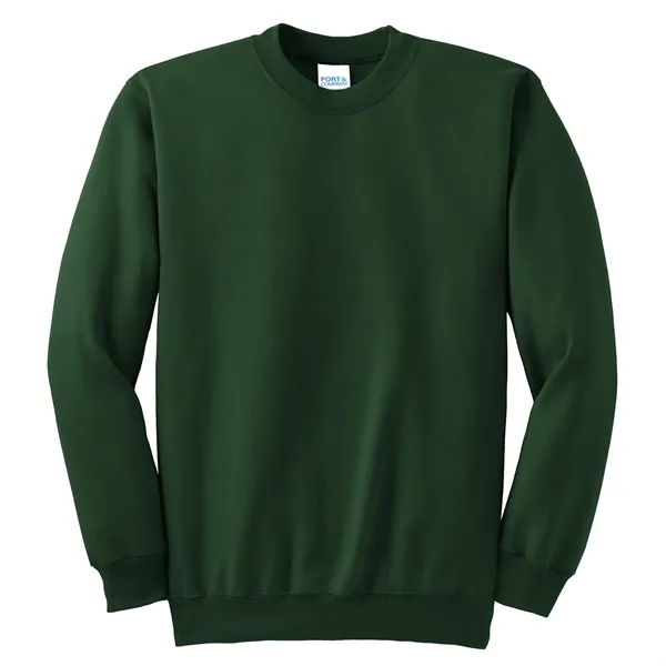 PORT & COMPANY® ESSENTIAL FLEECE CREWNECK SWEATSHIRT... from ASI 30208 A P Specialties / AP Specialties