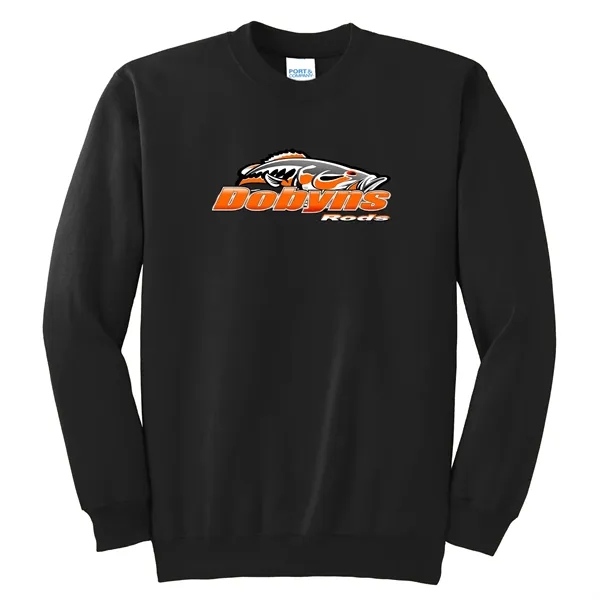 PORT & COMPANY® ESSENTIAL FLEECE CREWNECK SWEATSHIRT... from ASI 30208 A P Specialties / AP Specialties