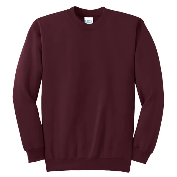 PORT & COMPANY® ESSENTIAL FLEECE CREWNECK SWEATSHIRT... from ASI 30208 A P Specialties / AP Specialties