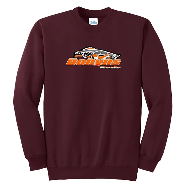 PORT & COMPANY® ESSENTIAL FLEECE CREWNECK SWEATSHIRT... from ASI 30208 A P Specialties / AP Specialties