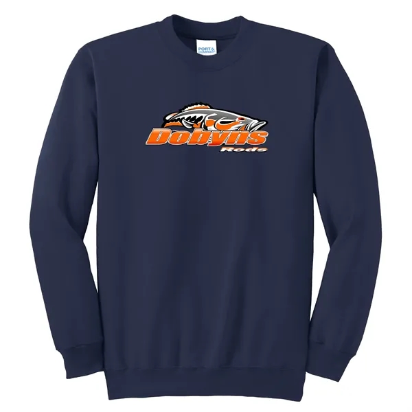 PORT & COMPANY® ESSENTIAL FLEECE CREWNECK SWEATSHIRT... from ASI 30208 A P Specialties / AP Specialties
