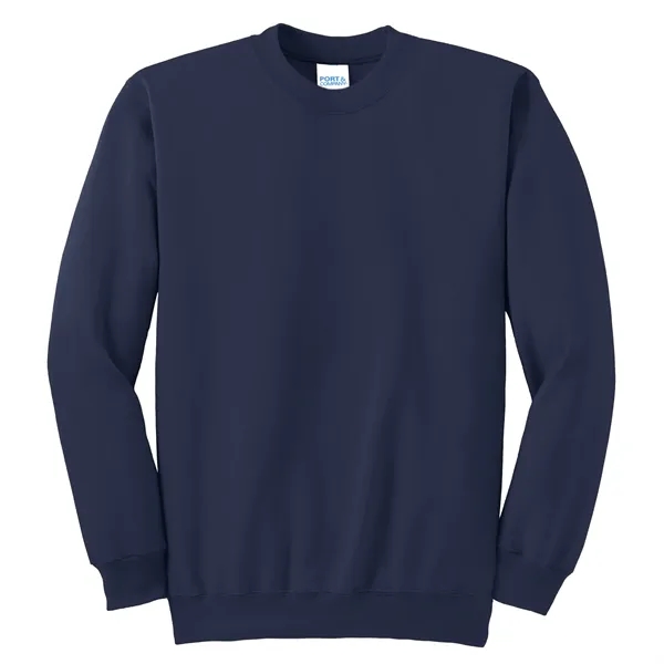 PORT & COMPANY® ESSENTIAL FLEECE CREWNECK SWEATSHIRT... from ASI 30208 A P Specialties / AP Specialties