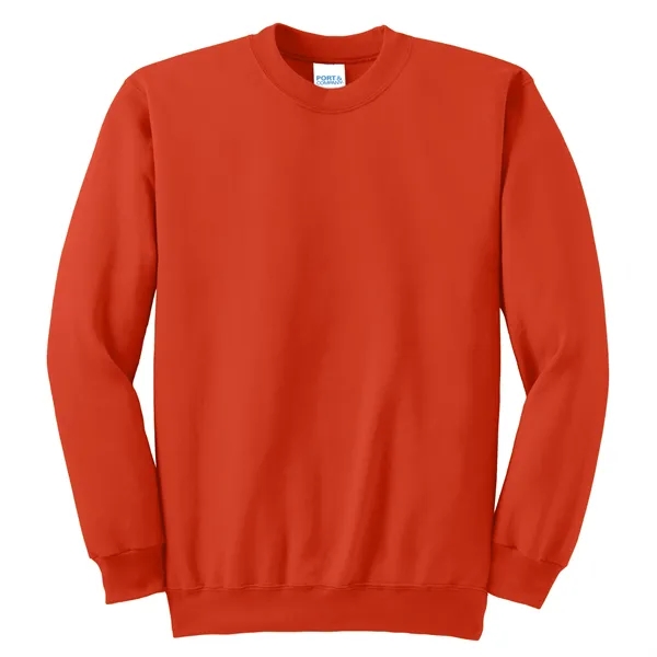 PORT & COMPANY® ESSENTIAL FLEECE CREWNECK SWEATSHIRT... from ASI 30208 A P Specialties / AP Specialties