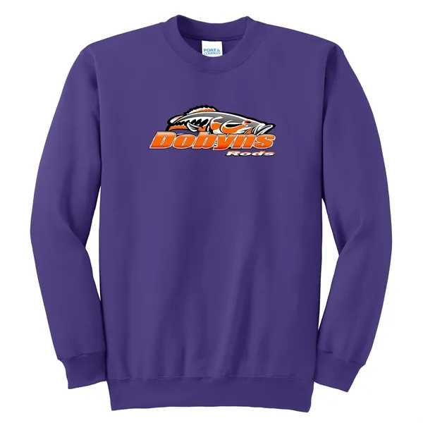 PORT & COMPANY® ESSENTIAL FLEECE CREWNECK SWEATSHIRT... from ASI 30208 A P Specialties / AP Specialties