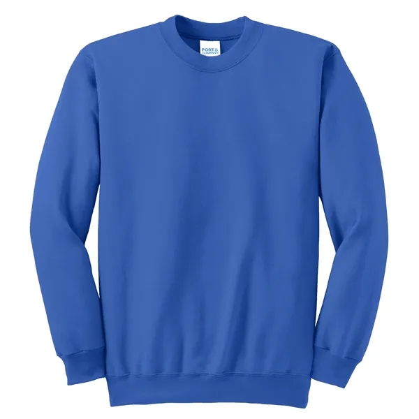 PORT & COMPANY® ESSENTIAL FLEECE CREWNECK SWEATSHIRT... from ASI 30208 A P Specialties / AP Specialties