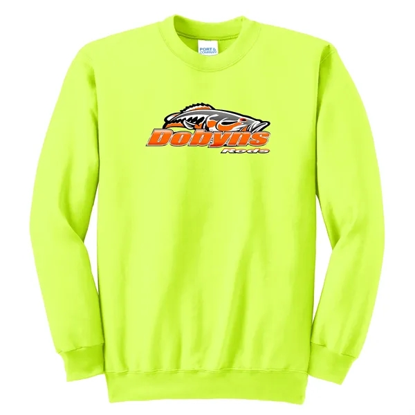 PORT & COMPANY® ESSENTIAL FLEECE CREWNECK SWEATSHIRT... from ASI 30208 A P Specialties / AP Specialties