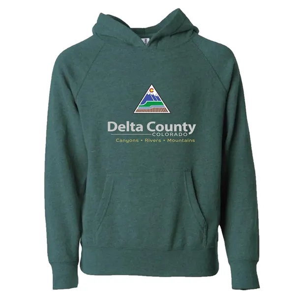 Toddler Lightweight Special Blend Raglan Hooded Pullover... from ASI 30208 A P Specialties / AP Specialties