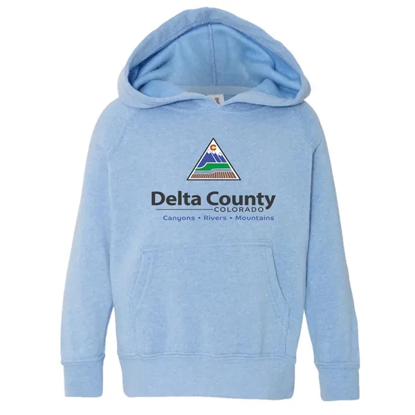 Toddler Lightweight Special Blend Raglan Hooded Pullover... from ASI 30208 A P Specialties / AP Specialties