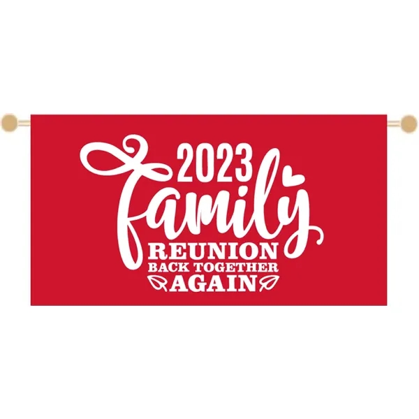 Custom banner made of 200 denier long-lasting nylon with several color... from ASI 31260 AdCapitol