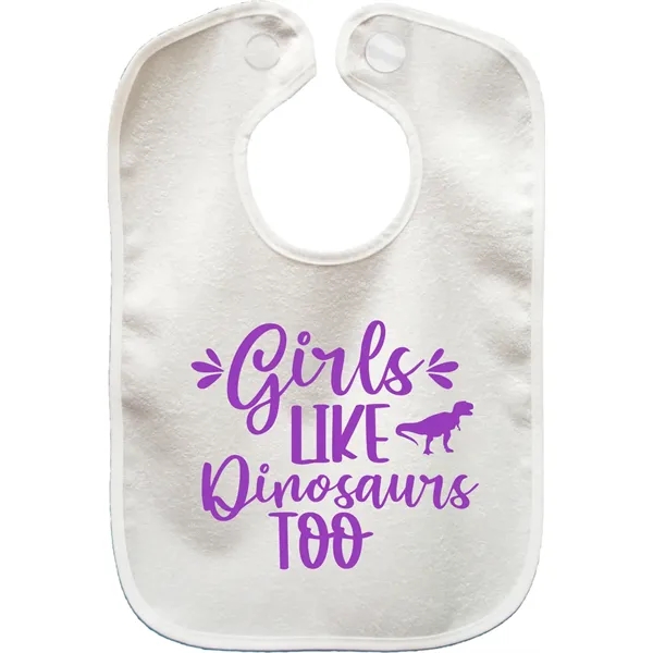 Large baby bib with hook & loop or a snap closure.... from ASI 31260 AdCapitol